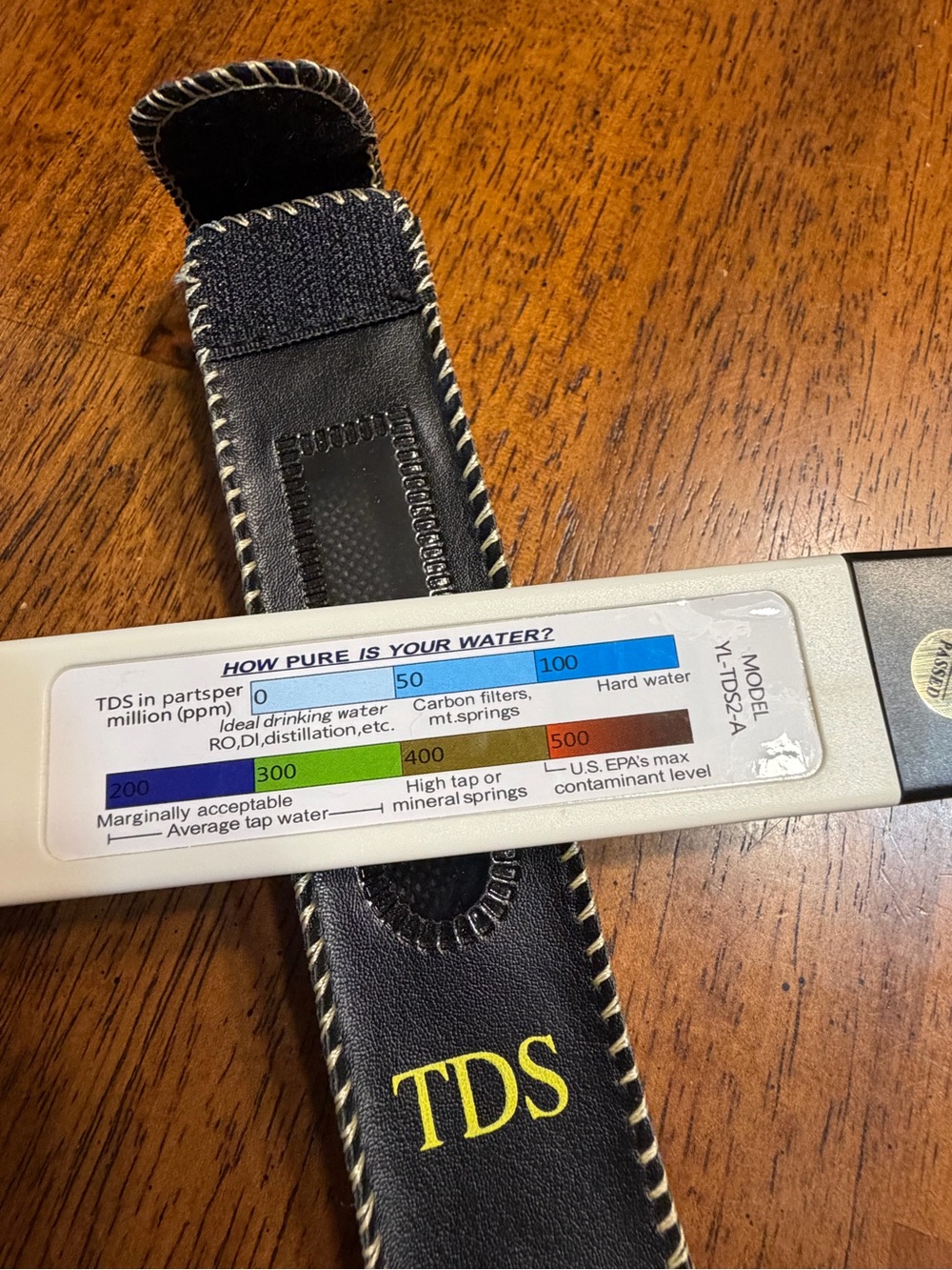 TDS Water Quality Tester Pen - monitor your water quality. Science project